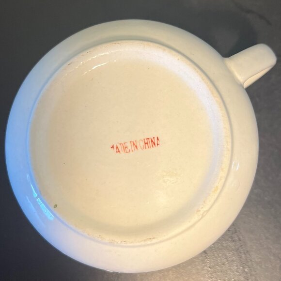 Set of 2 Vintage TOMATO SOUP Recipe Ceramic Soup Mugs Bowls ~ Country Kitchen - Picture 9 of 12